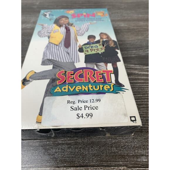 Secret Adventures Spin Truth, Tubas & George Washington Vintage VHS SEALED 1993 - Picture 2 of 6